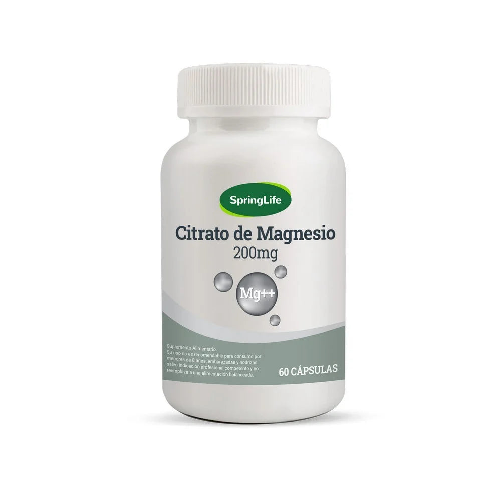 CITRATO DE MAGNESIO 200 MG. QUELADO