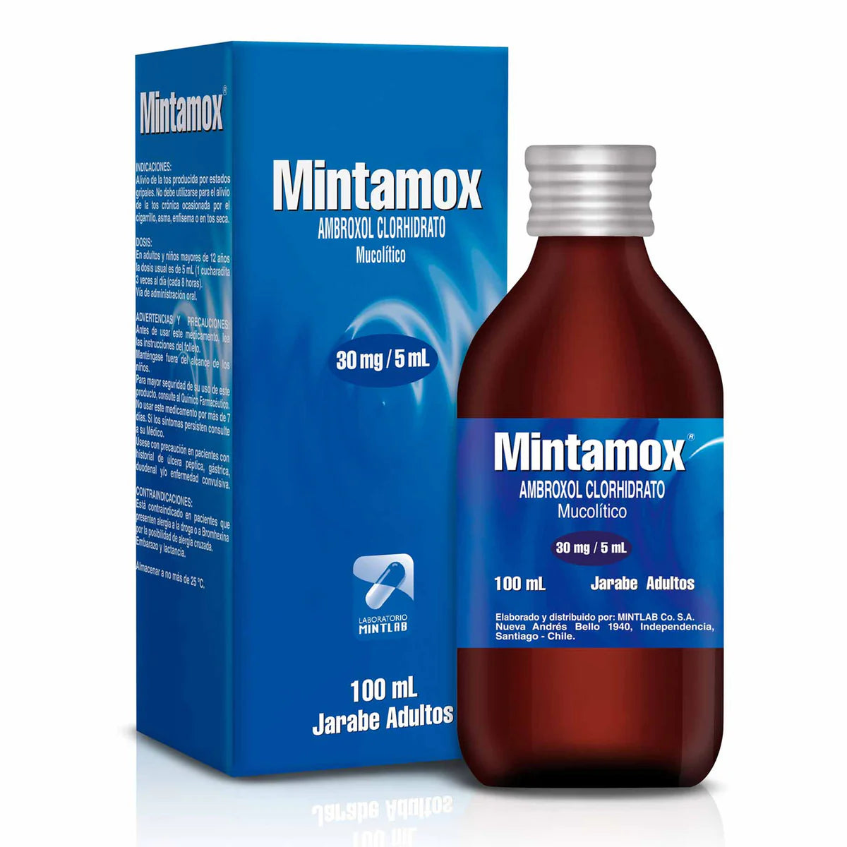 MINTAMOX ADULTO 30 MG/5 ML SOL ORAL 1OO ML.