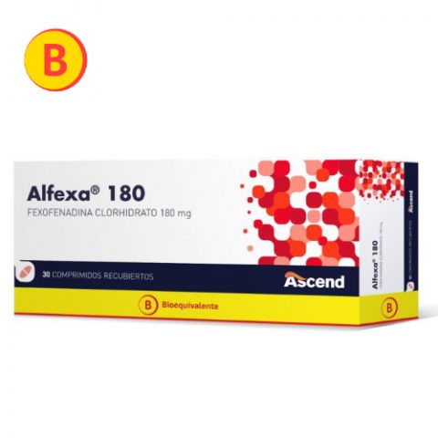 Alfexa 180 Mg. 30 Comp. Rec.