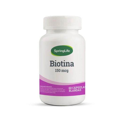 BIOTINA 150 MCG.  60CAPS. BLANDAS