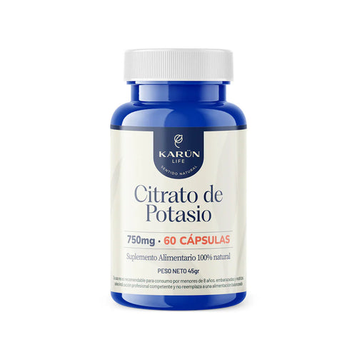CITRATO DE POTASIO 750 MG