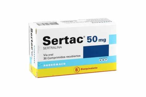 SERTAC 50 MG. 30 COMP. REC.