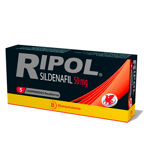 RIPOL 50 MG. 5 COMP.