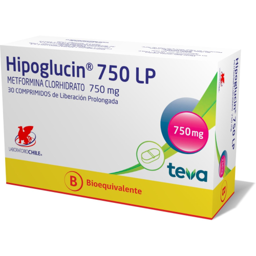 Hipoglucin Lp 750 Mg. 30 Comp. (B)