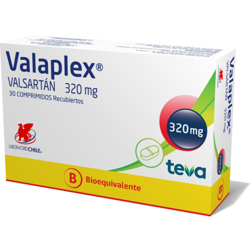 VALAPLEX 320 MG. 30 COMP.